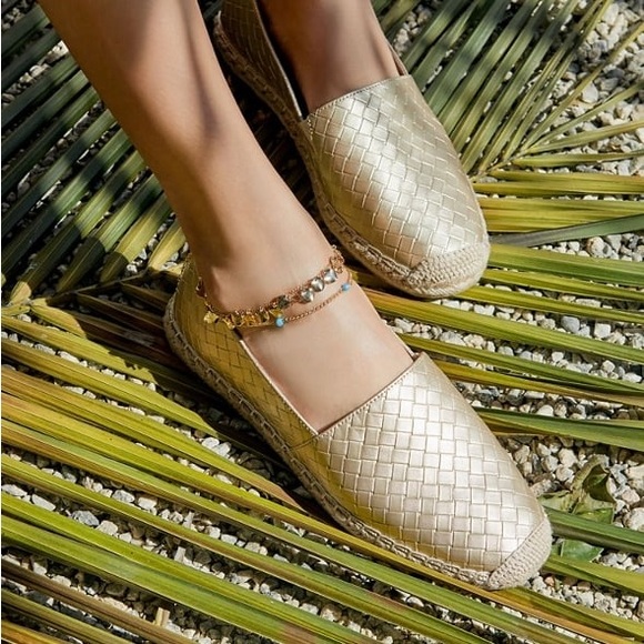 Just Fab Luisa Espadrille Loafer / Slip On Sneaker - Picture 8 of 11